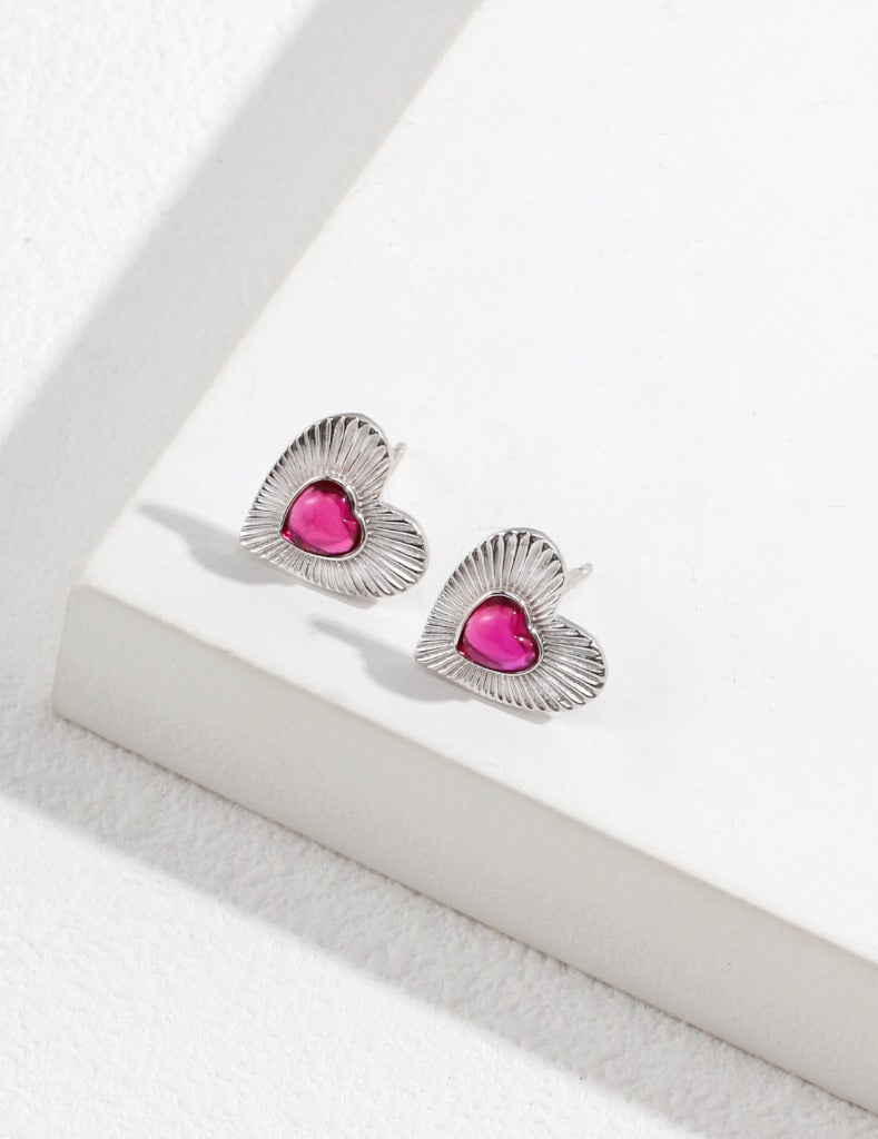 Sterling Silver Heart Necklace