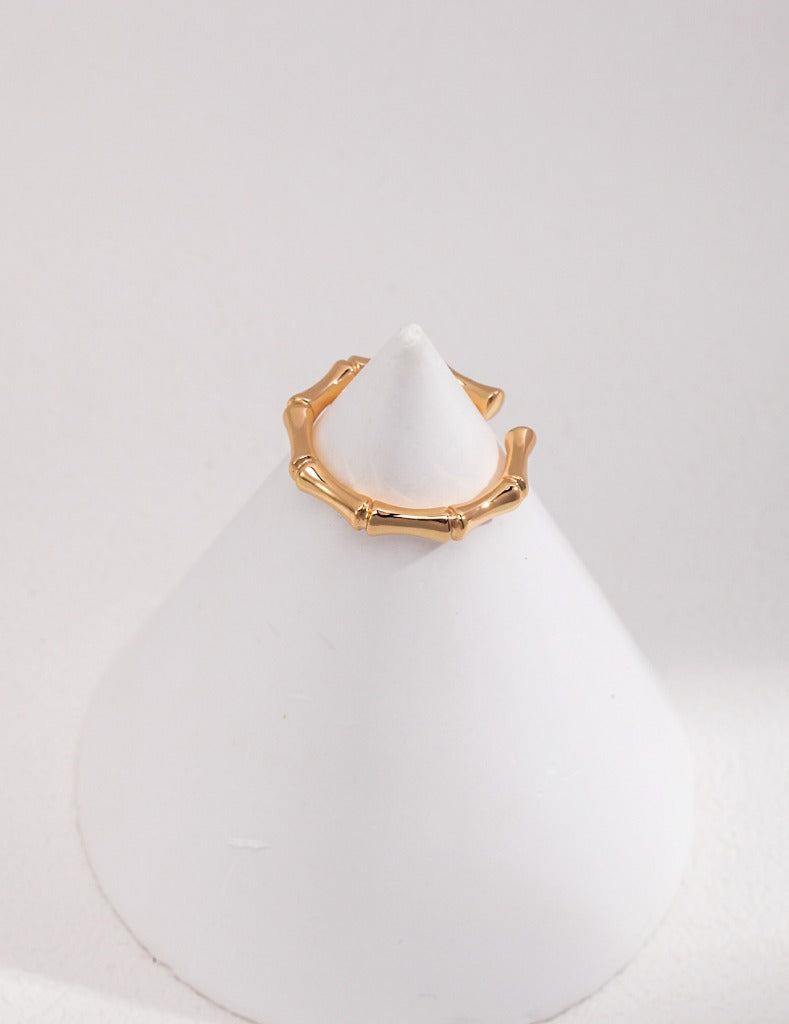 Sterling Silver Bamboo Ring